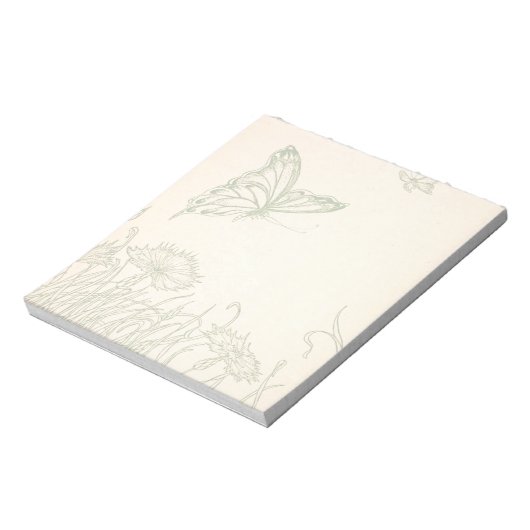 vlindertuin notitieblok (Gedraaid)