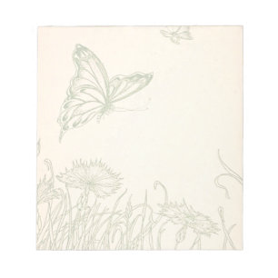 vlindertuin notitieblok