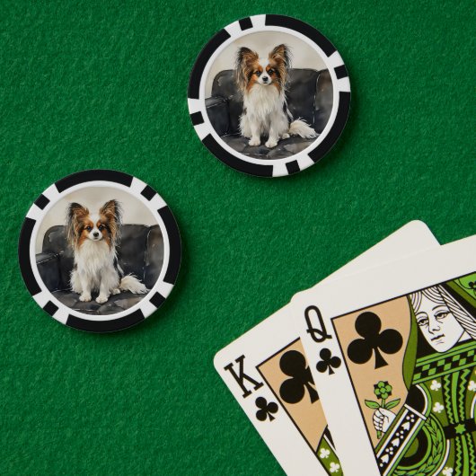 Vlindervlinder Poker Chips (Pokertafel (Dubbel))