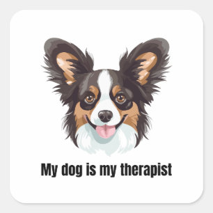 Vlindervlinder Vierkante Sticker