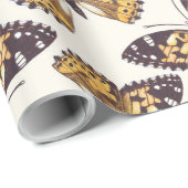 Vlindervlinderpatroon van geslepen dame cadeaupapier (Rol Hoek)