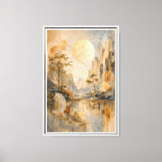 Vlindervlinderseel | Huidig portret van een vlinde Canvas Afdruk