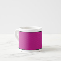 Vlindervlindersliefde | Magenta Kantwerk Rand Espresso Kop