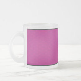 Vlindervlindersliefde | Magenta Kantwerk Rand Matglas Koffiemok