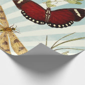 vlindervloerpapier cadeaupapier (Hoek)