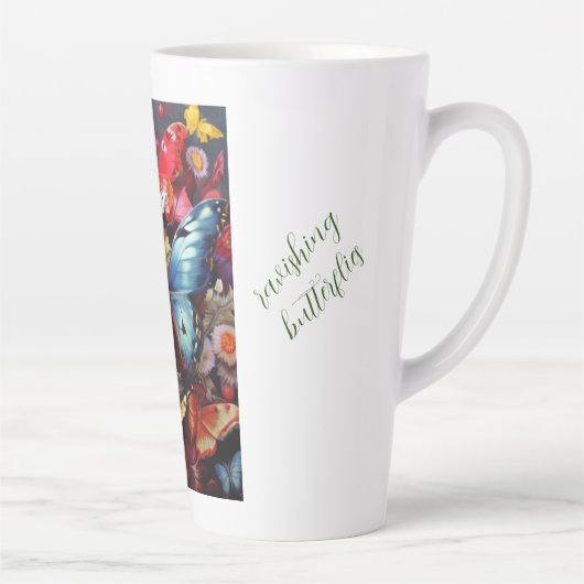 vlindervloervliegen latte mok (Rechts)