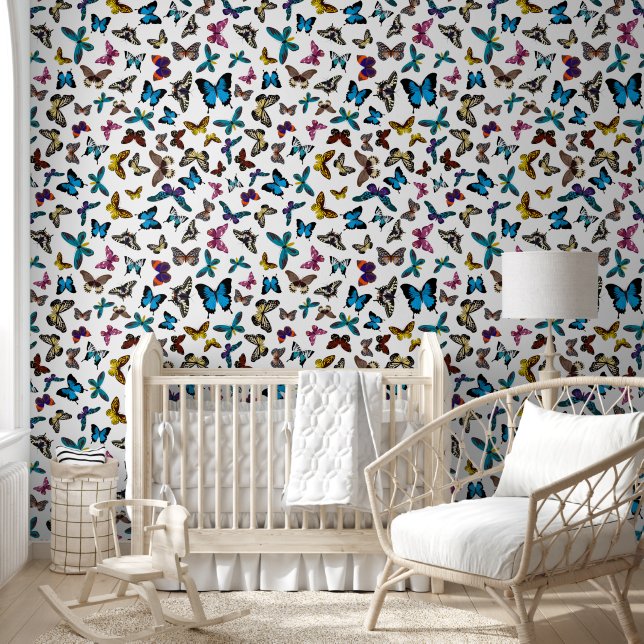 Vlindervolop Behang (Kinderen)