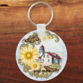 Vlindervuurtoren sleutelhanger (Voorkant)