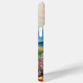 Vlinderweide kleurrijke geschilderde IPhone case (Achterkant / Rechts)