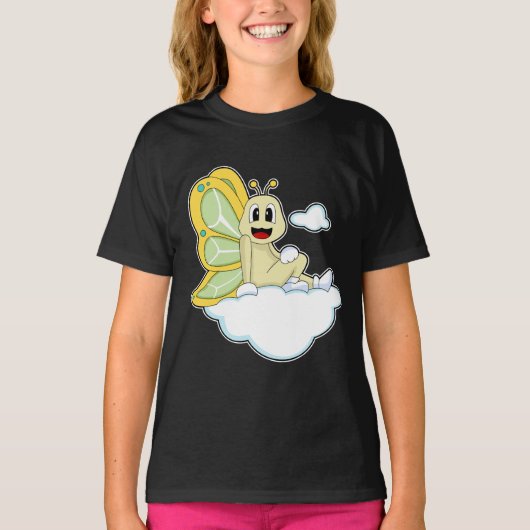 Vlinderwolken T-shirt (Voorkant)