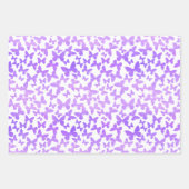 Vlinderworp (lavendel) inpakpapier vel (Voorkant 3)