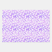 Vlinderworp (lavendel) inpakpapier vel (Voorkant)