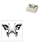 vlinderzegel voor abstracte kunst rubberstempel (Gestempeld)