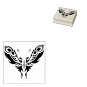 vlinderzegel voor abstracte kunst 	rubberstempel (Gestempeld)