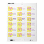 Vlingo trio cartoon etiket (Full Sheet)