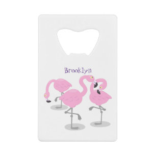 Vlingo trio cartoon kredietkaart flessenopener