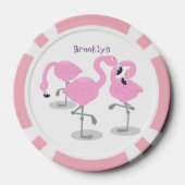 Vlingo trio cartoon poker chips (Achterkant)