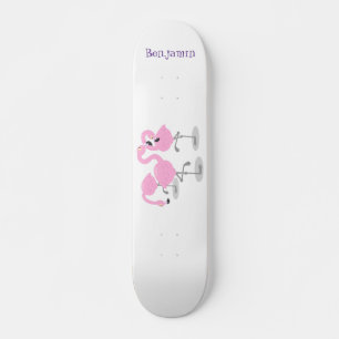Vlingo trio cartoon skateboard