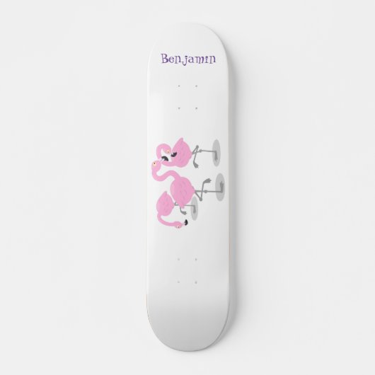 Vlingo trio cartoon skateboard (Voorkant)