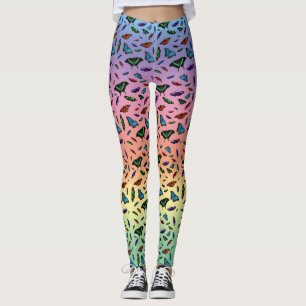 Vlinters Leggings (Regenboog)