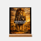 VLLC Lion Vs Wolf Motivational Quote Lion King Wal (Recto)