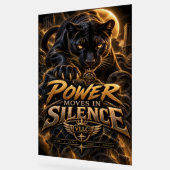 VLLC Power Moves In Silence Black Panther Motivati (Angle)