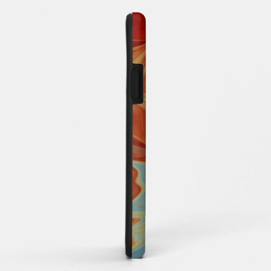 Vloeibaar abstract patroon Case-Mate iPhone case (Achterkant/rechts)