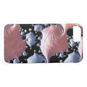 vloeibaar fractaal porcelein Case-Mate iPhone case (Achterkant (Horizontaal))