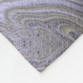 Vloeibaar gouden fleece deken (Hoek)