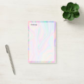 Vloeibaar Iridescent Unicorn kleurenontwerp Post-it® Notes (Kantoor)