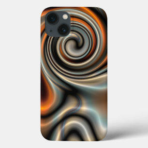 Vloeibaar kwik en roest 2 iPhone 13 hoesje