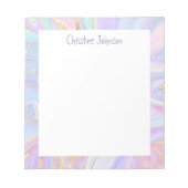 vloeibaar marmer notitieblok (Voorkant)