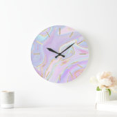 vloeibaar marmer ontwerp, grote klok (Huis)