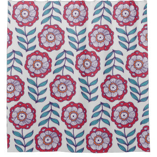 Vloeibaar naadloos patroon, eindeloze textuur met  douchegordijn