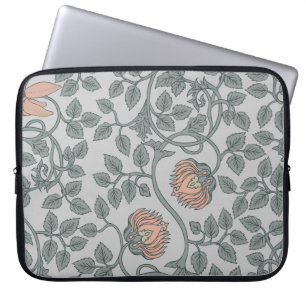 Vloeibaar , naadloos patroon, retroflectuur laptop sleeve
