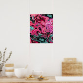 Vloeibaar oppervlak 5 poster (Keuken)