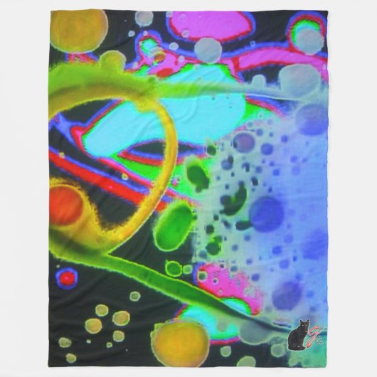 Vloeibaar Repose Fleece Blanket (Voorkant)