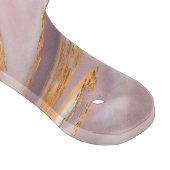 Vloeibaar Roos Marmer en goud Snijplank (Hoek)