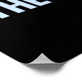 Vloeibaar vast gas - ze zijn allemaal belangrijk poster (Hoek)