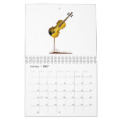 Vloeibaar Violin Kalender (Jan 2027)
