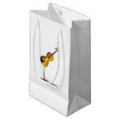 Vloeibaar Violin Klein Cadeauzakje (Voorkant Gekanteld)