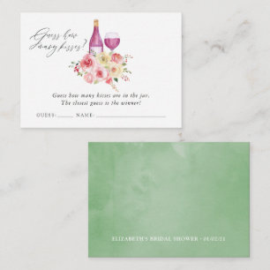 Vloeibaar Vrijgezellenfeest Informatiekaartje