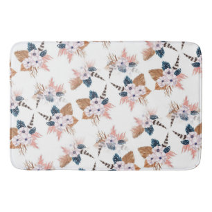 Vloeibaarder Boho Geometric Bath Mat