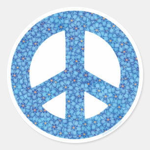 Vloeibaarheidsteken Ronde Sticker