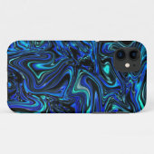 Vloeibare Abstracte textuur Achtergrondgolfpatroon Case-Mate iPhone Case (Achterkant (horizontaal))