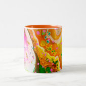 Vloeibare Acryl Kleurrijke Verf Workshop Mok (Center)