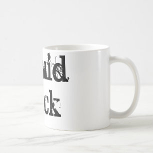 Vloeibare barst koffiemok