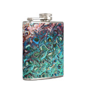 Vloeibare blauwe gel Abstract Heupfles (Rechts)