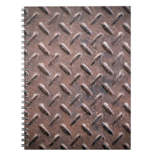 Vloeibare borden van het oude loopvlak, abstract notitieboek