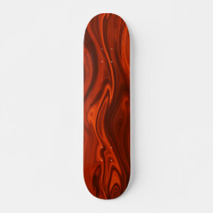 Vloeibare brand door Shirley Taylor Skateboard
